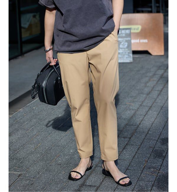 JOURNAL STANDARD「《追加4》【撥水/接触冷感/洗える/UV】リネンナイロンストレッチテーパードパンツ」|その他|