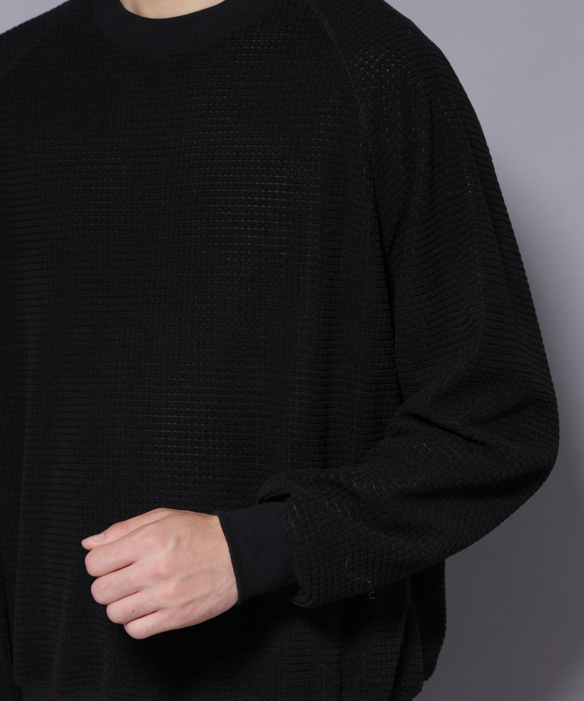 nano･universe「NORMANBROS別注 ワッフルフリース 長袖」|Tシャツ・カットソー|