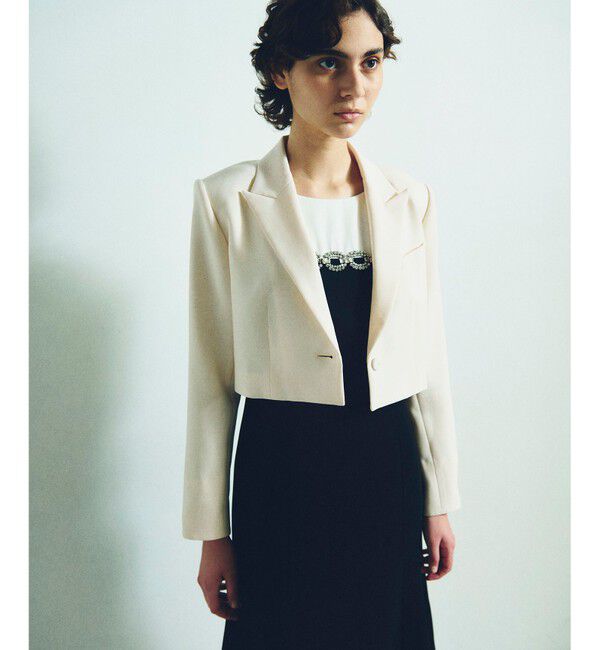 Grace Class「トリアセショート丈ジャケット」|テーラードジャケット|キナリ