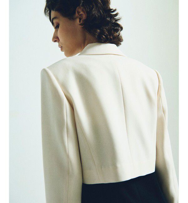 Grace Class「トリアセショート丈ジャケット」|テーラードジャケット|