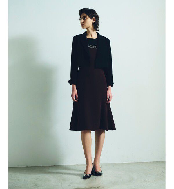 Grace Class「トリアセショート丈ジャケット」|テーラードジャケット|