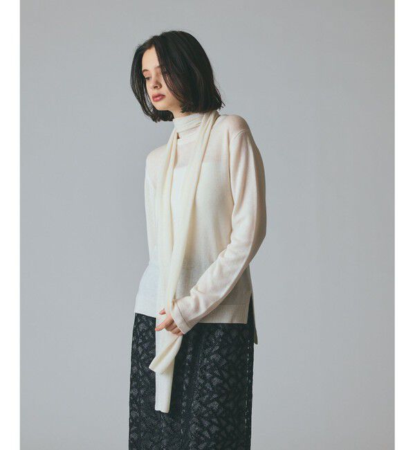 Grace Class「ボウ付ニットトップ」|ニット・セーター|