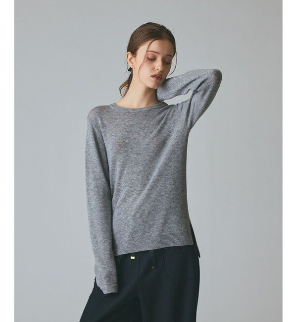 Grace Class「ボウ付ニットトップ」|ニット・セーター|