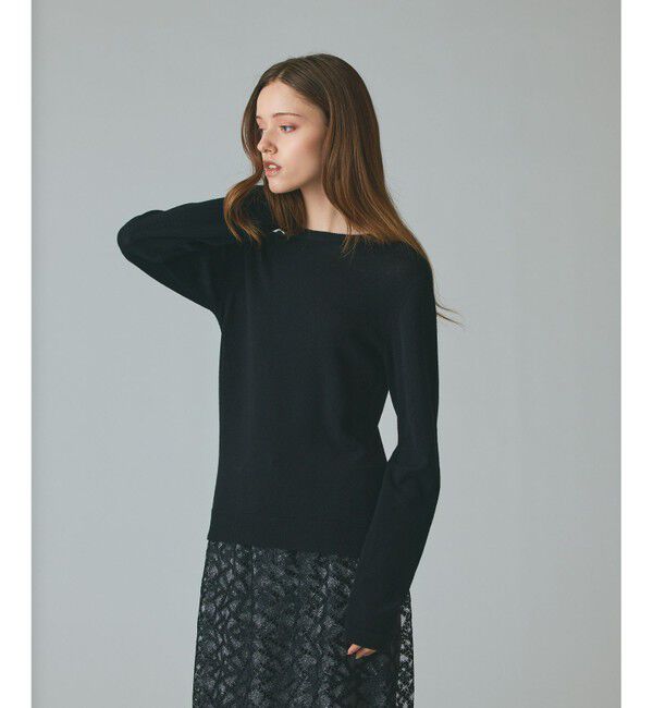 Grace Class「ボウ付ニットトップ」|ニット・セーター|