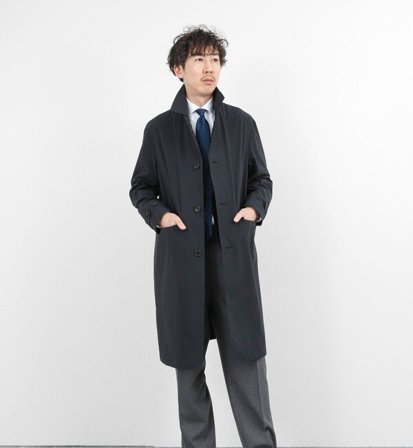 NOLLEY'S goodman「《ビジカジ対応》【ダントツ撥水】ステンカラーコート 26SS」|ステンカラーコート|