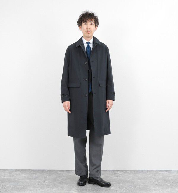 NOLLEY'S goodman「《ビジカジ対応》【ダントツ撥水】ステンカラーコート 26SS」|ステンカラーコート|