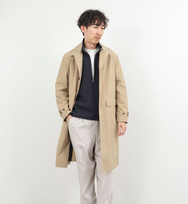 NOLLEY'S goodman「《ビジカジ対応》【ダントツ撥水】ステンカラーコート 26SS」|ステンカラーコート|