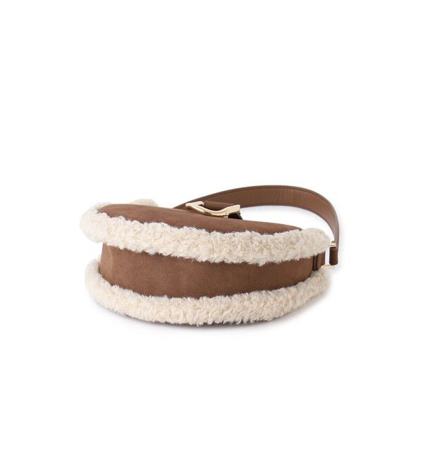 ROPE PICNIC PASSAGE「ムートンライクラウンドワンショルダーバッグ」|ショルダー・メッセンジャー|