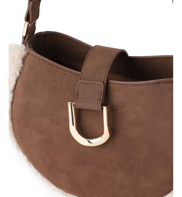 ROPE PICNIC PASSAGE「ムートンライクラウンドワンショルダーバッグ」|ショルダー・メッセンジャー|