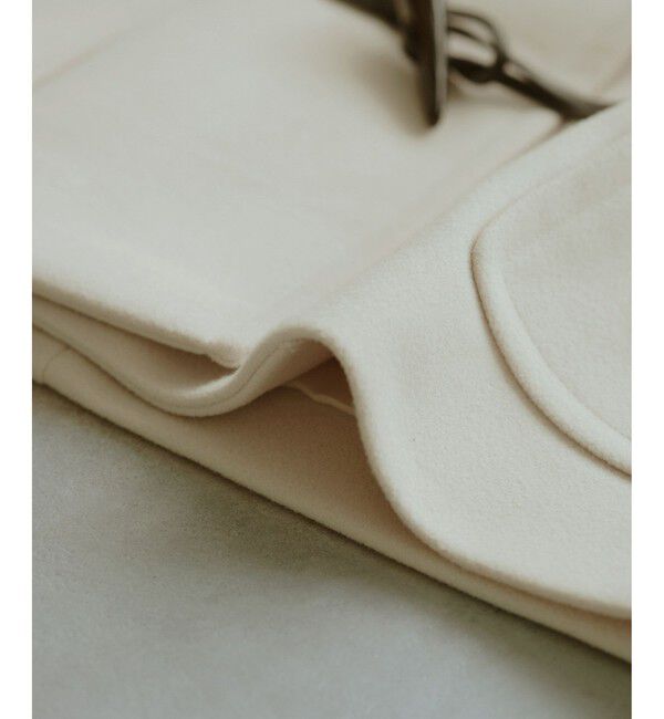 Rope&rsquo;Picnic「ジャージーメルトンシリーズ ファー付きショートダッフルコート/リンクコーデ」|ダッフルコート|