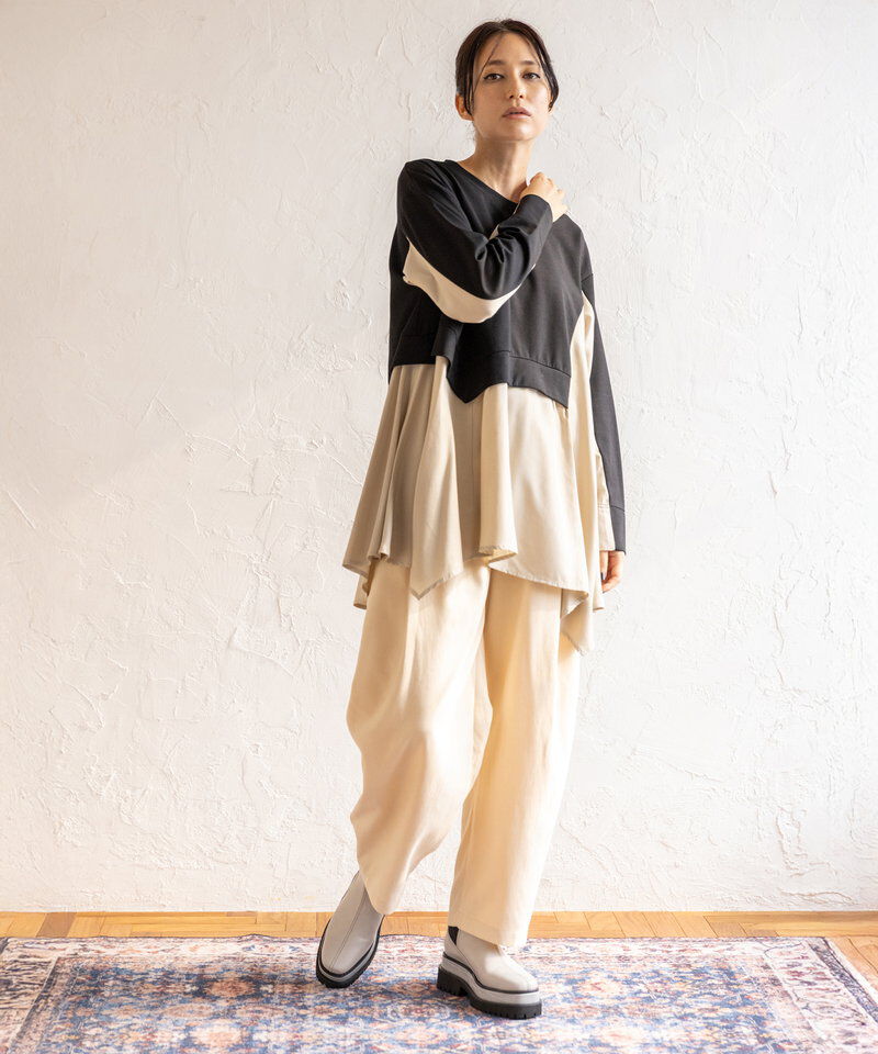  「タックカーブパンツ」|その他|