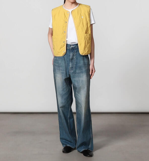 GYMPHLEX「Gymphlex | ナイロン キルティングショートベスト WOMEN」|その他|