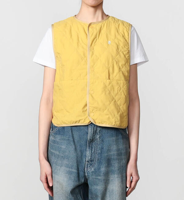 GYMPHLEX「Gymphlex | ナイロン キルティングショートベスト WOMEN」|その他|