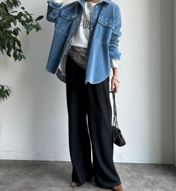  「別珍デニムシャツ」|シャツ・ブラウス|