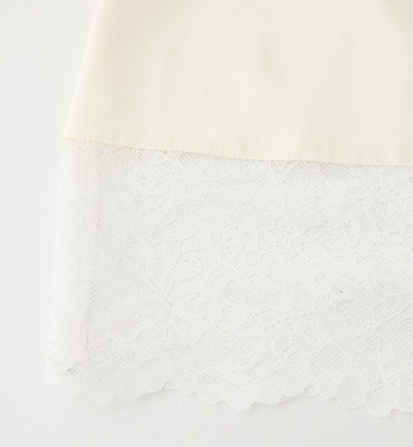  「【新色追加/鮮度抜群】レーストリムキャミソール」|シャツ・ブラウス|