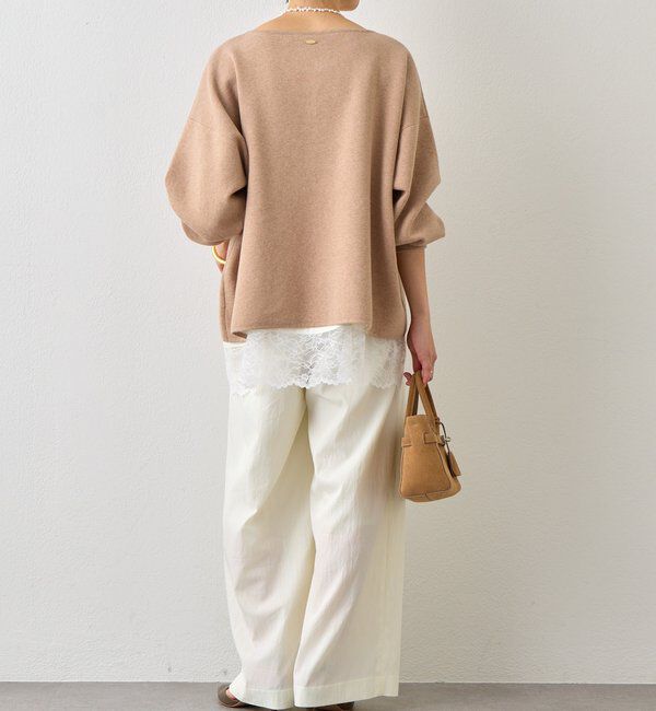  「【新色追加/鮮度抜群】レーストリムキャミソール」|シャツ・ブラウス|