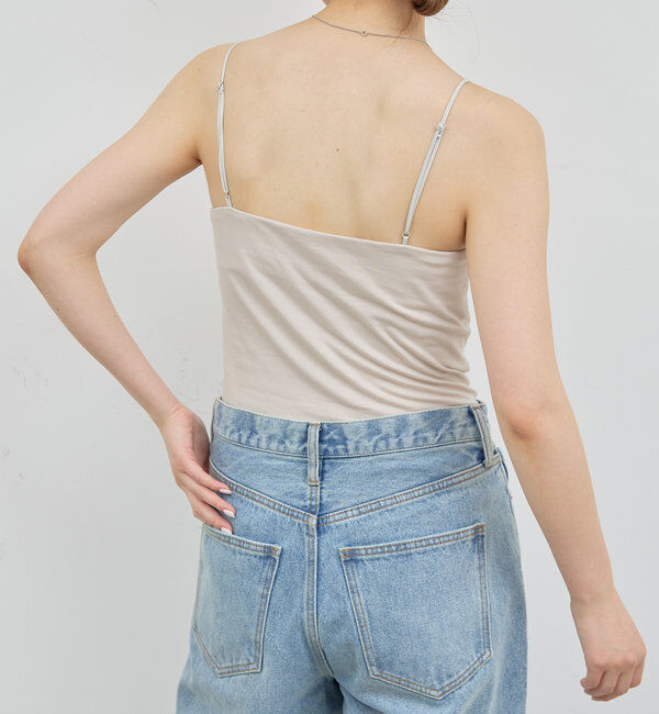  「【La nature linge】ベア天竺キャミソール」|インナー|