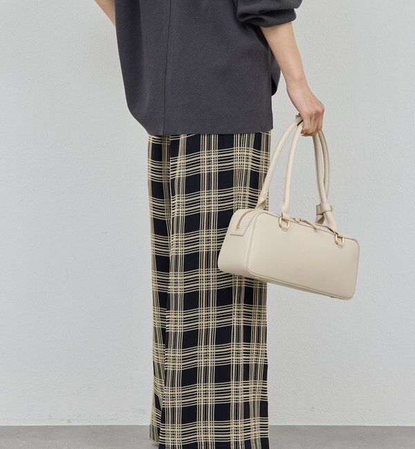  「ステッチチェックパンツ」|チノ|