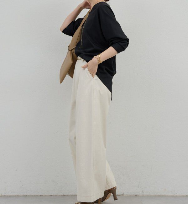  「Vネックプルオーバー」|シャツ・ブラウス|