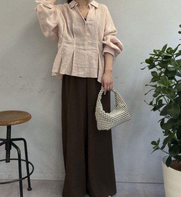  「【WEB限定】【大人気につきリバイバル】ウエストシェイプシャツ」|シャツ・ブラウス|