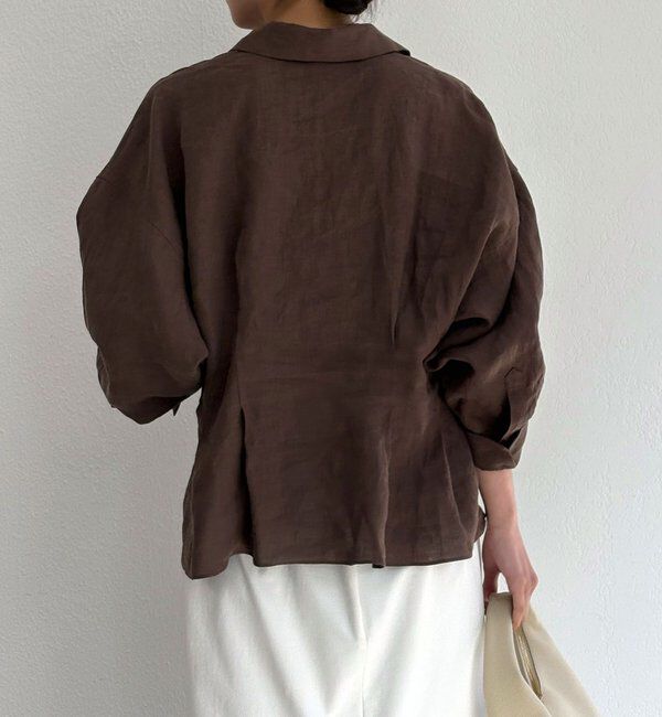  「【WEB限定】【大人気につきリバイバル】ウエストシェイプシャツ」|シャツ・ブラウス|