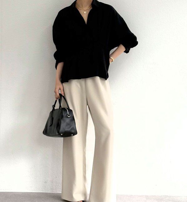  「【WEB限定】【大人気につきリバイバル】ウエストシェイプシャツ」|シャツ・ブラウス|