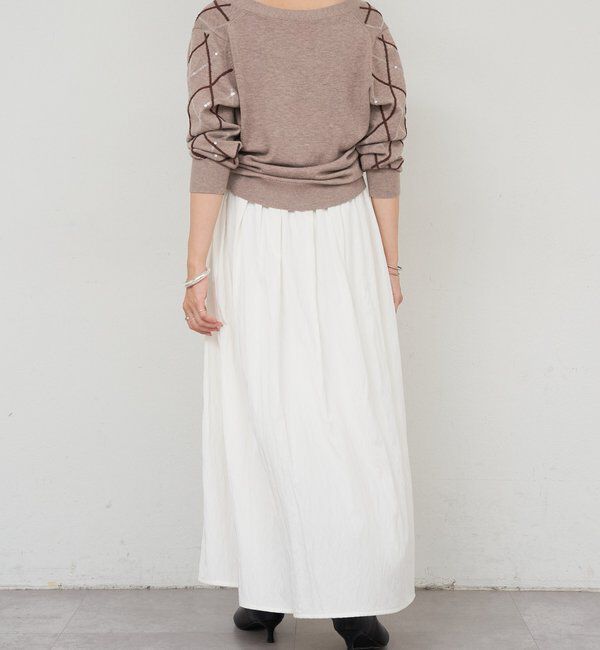  「アーガイルニットカーディガン」|カーディガン|