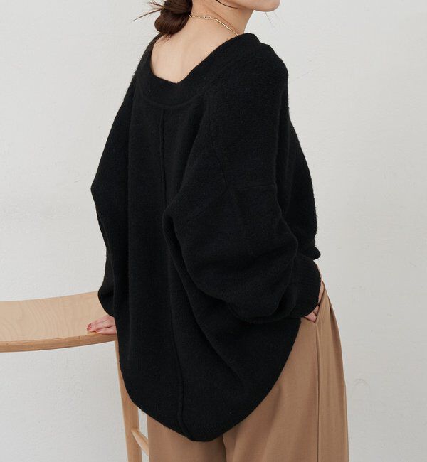  「【@kanako_ikiコラボカラー】【全骨格キレイ見え】ウェーブネックニット」|ニット・セーター|