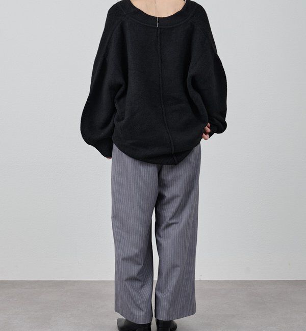  「【@kanako_ikiコラボカラー】【全骨格キレイ見え】ウェーブネックニット」|ニット・セーター|