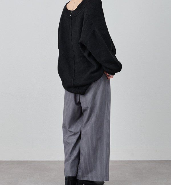  「【@kanako_ikiコラボカラー】【全骨格キレイ見え】ウェーブネックニット」|ニット・セーター|