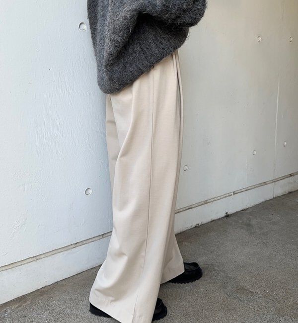  「【インフルエンサー＠tsuru00コラボ】3タックスラックスパンツ」|チノ|