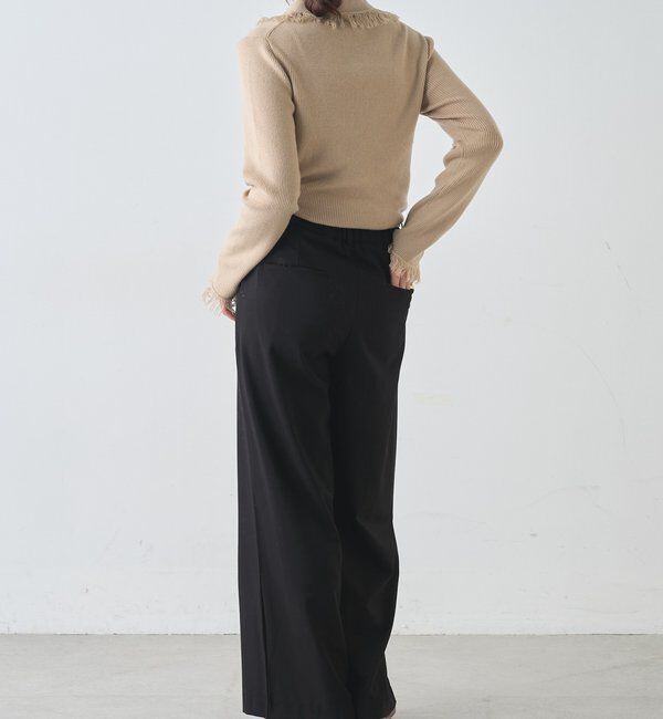  「【インフルエンサー＠tsuru00コラボ】3タックスラックスパンツ」|チノ|