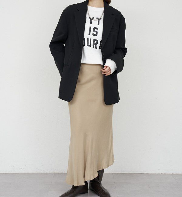  「ヘムラインマーメイドスカート」|スカート|