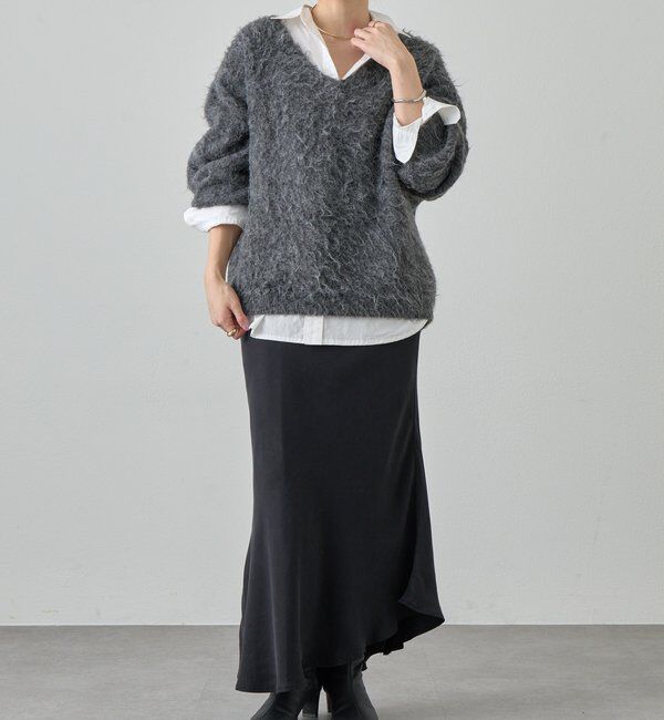  「ヘムラインマーメイドスカート」|スカート|