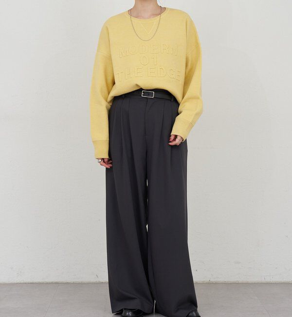  「エンボス加工ニット」|ニット・セーター|