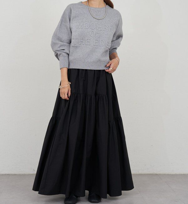  「エンボス加工ニット」|ニット・セーター|