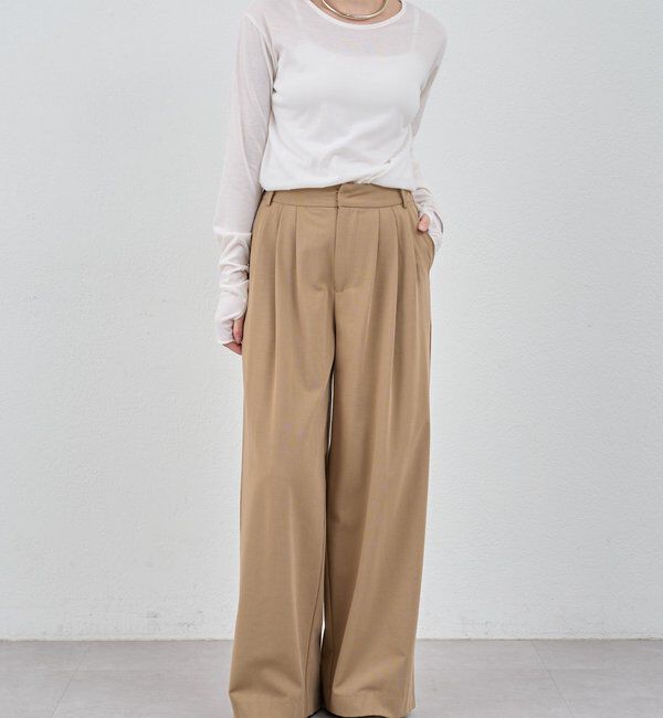  「シアーロングスリーブTEE」|Tシャツ・カットソー|