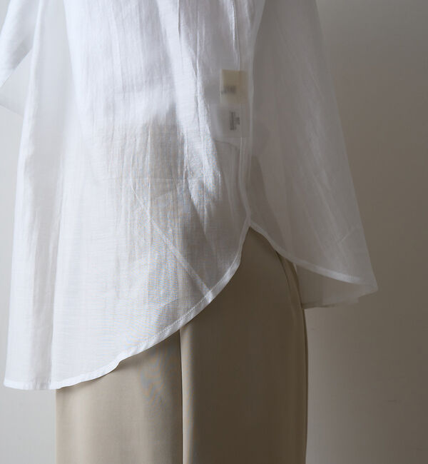 Rouge vif「【一部店舗限定】【北野百笑さん着用】2WAYリボンシアーブラウス」|シャツ・ブラウス|