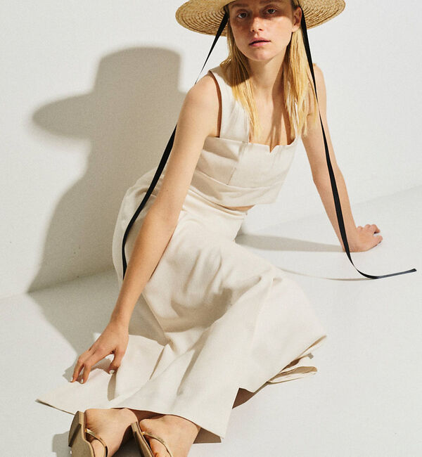 Rouge vif「【セットアップ対応】ビスチェリボンブラウス」|シャツ・ブラウス|