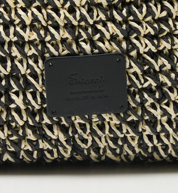 Rouge vif「【Swaraj /スワラージ】手編みラフィアバッグ / トートバッグ / フリン」|トートバッグ|