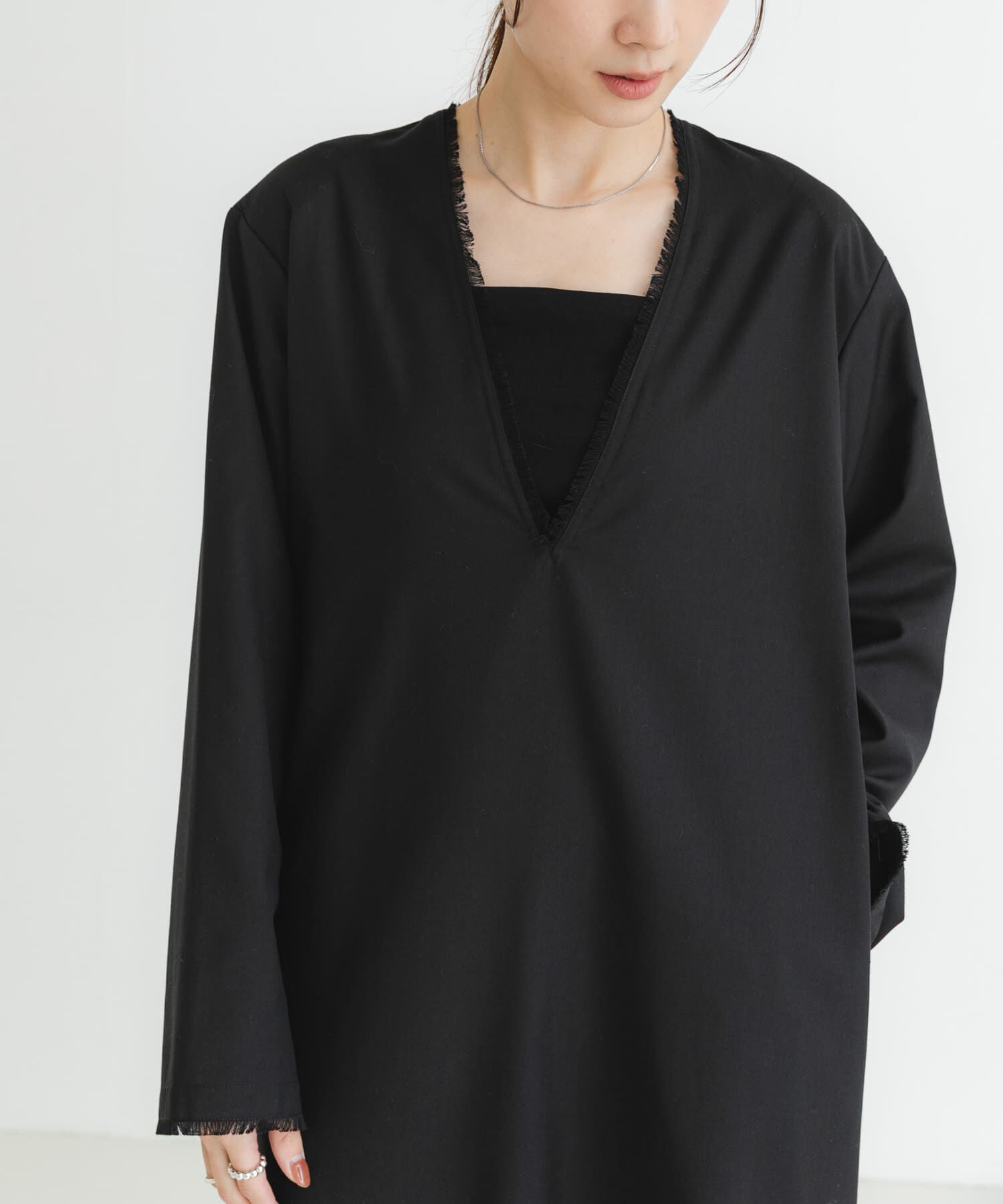 URBAN RESEARCH「new basic　深Vネックワンピース」|ワンピース|