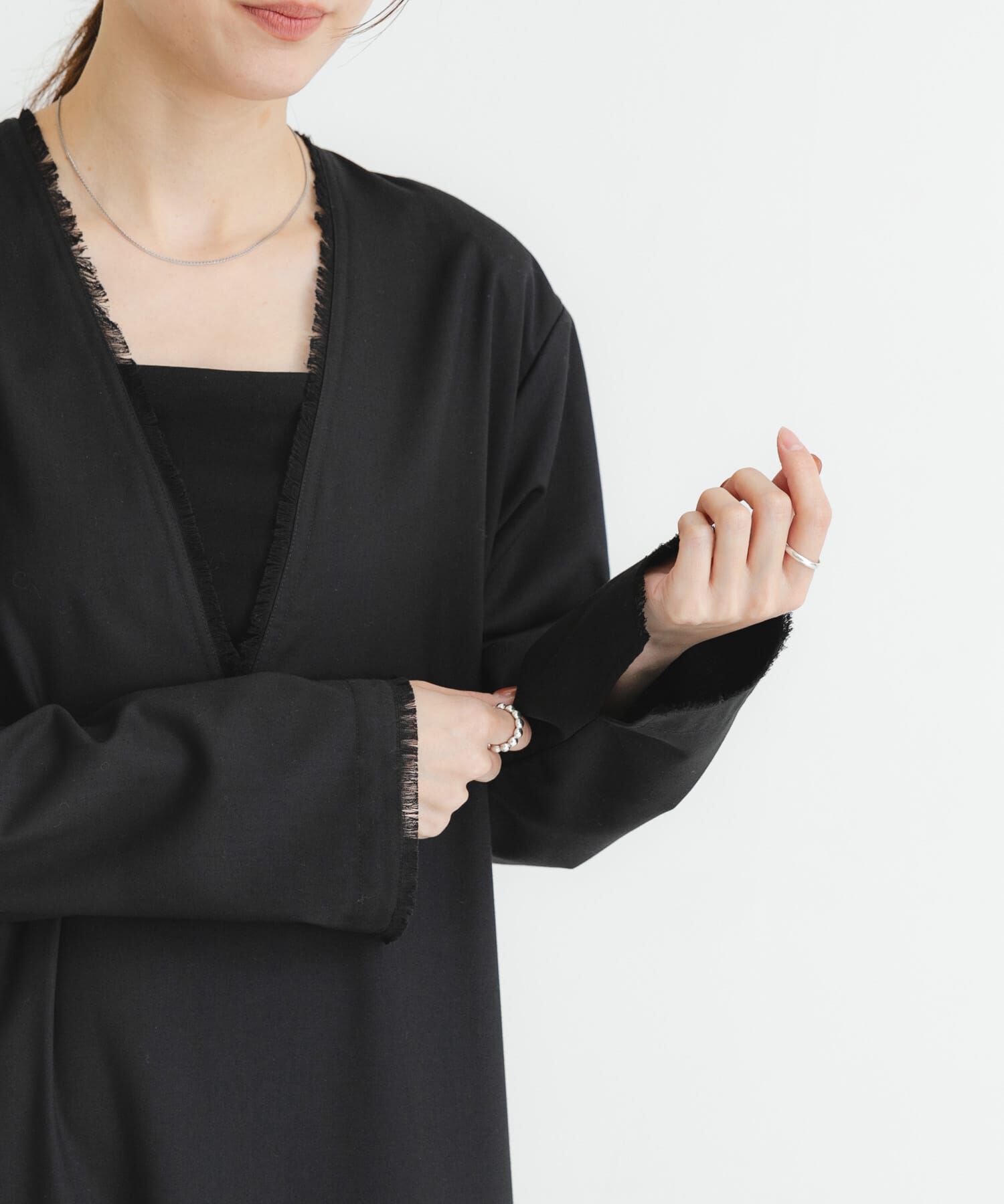 URBAN RESEARCH「new basic　深Vネックワンピース」|ワンピース|