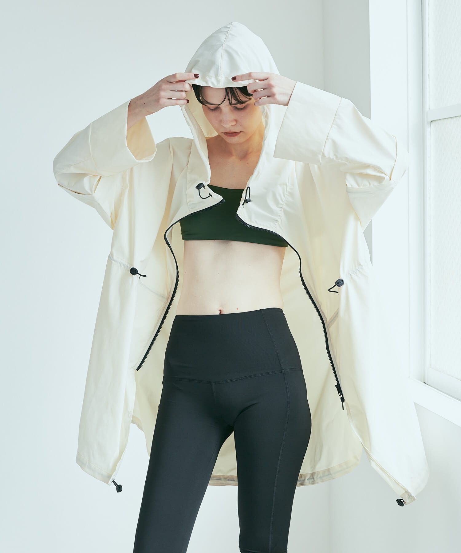 URBAN RESEARCH「『UVカット』Swim URBAN RESEARCH　スイム2WAYラッシュガードパーカー」|ビキニ|