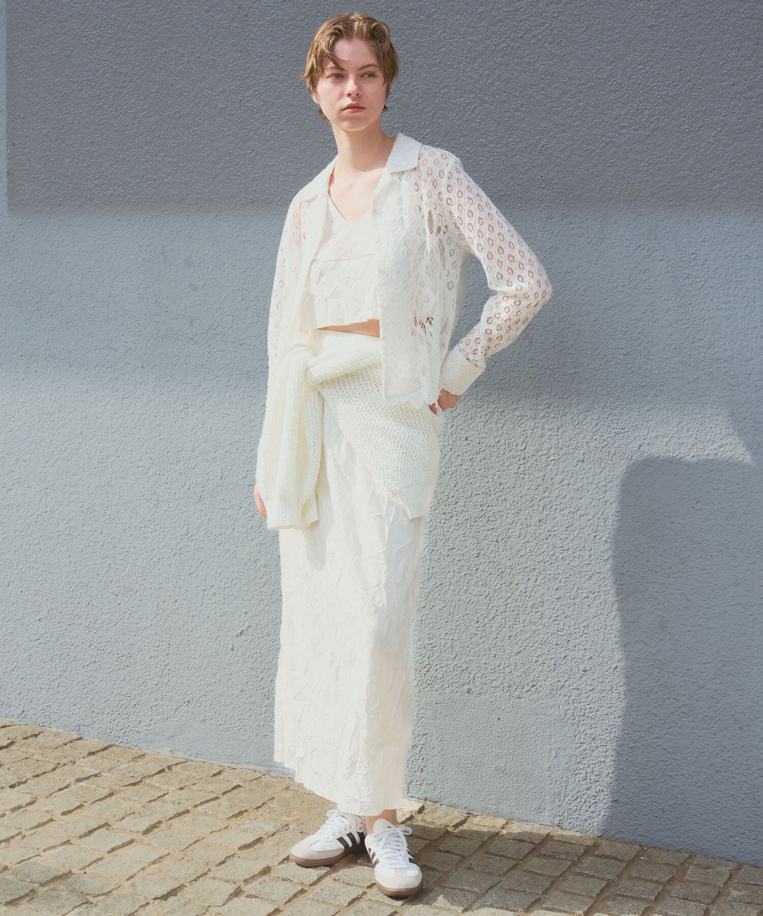 URBAN RESEARCH「『別注』GGG&times;URBAN RESEARCH　クロップドワッシャートップス」|タンクトップ|