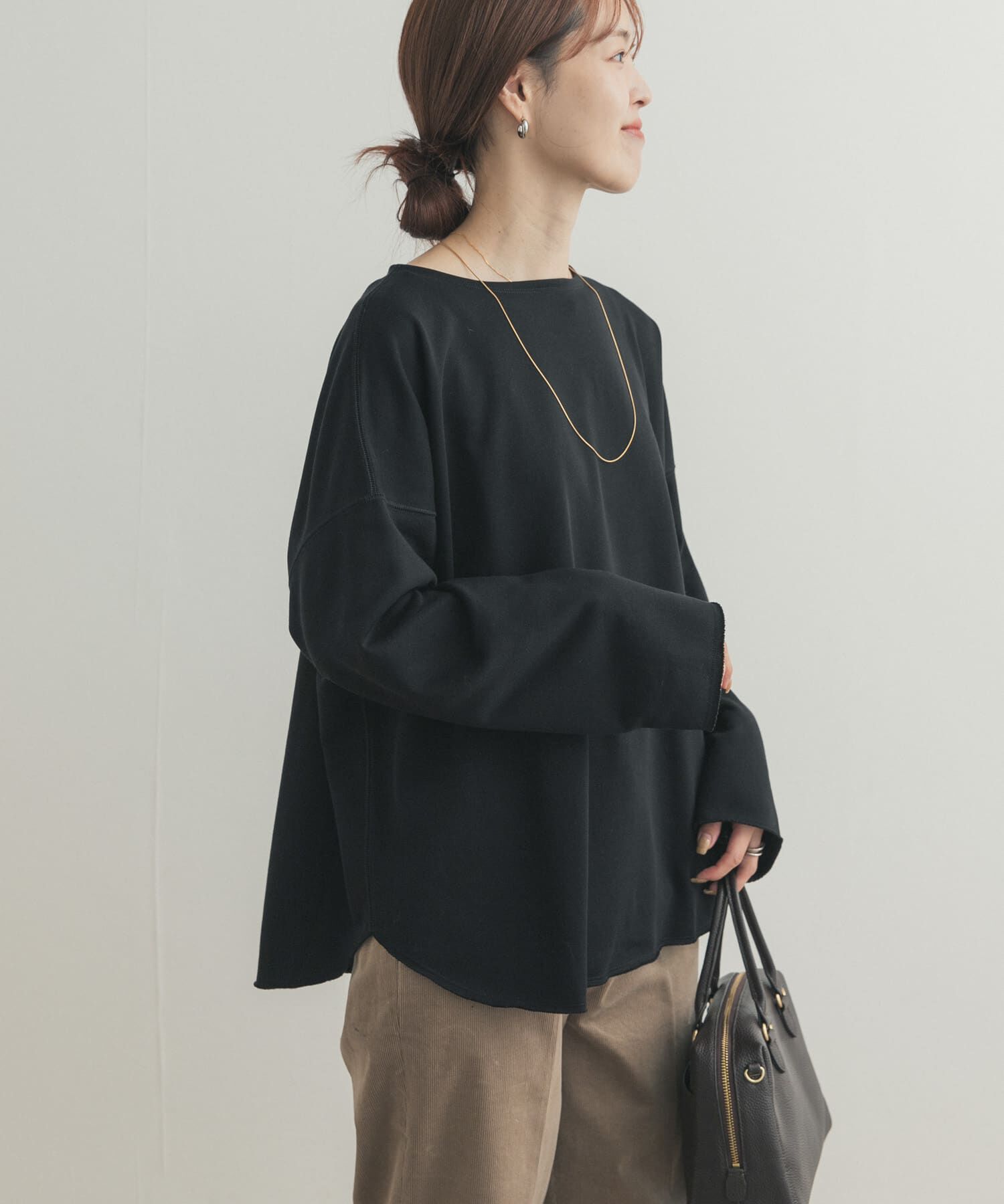 URBAN RESEARCH DOORS「ニュアンスルーズプルオーバー」|Tシャツ・カットソー|