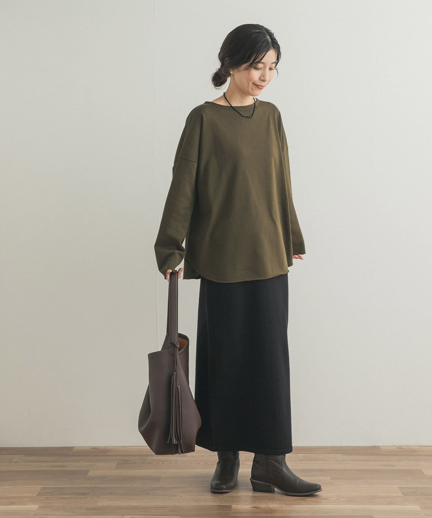 URBAN RESEARCH DOORS「ニュアンスルーズプルオーバー」|Tシャツ・カットソー|