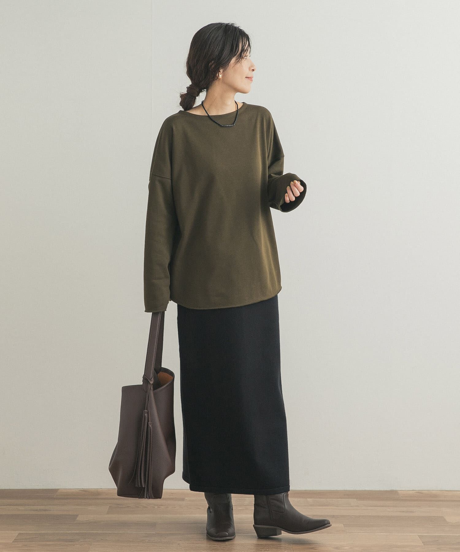 URBAN RESEARCH DOORS「ニュアンスルーズプルオーバー」|Tシャツ・カットソー|