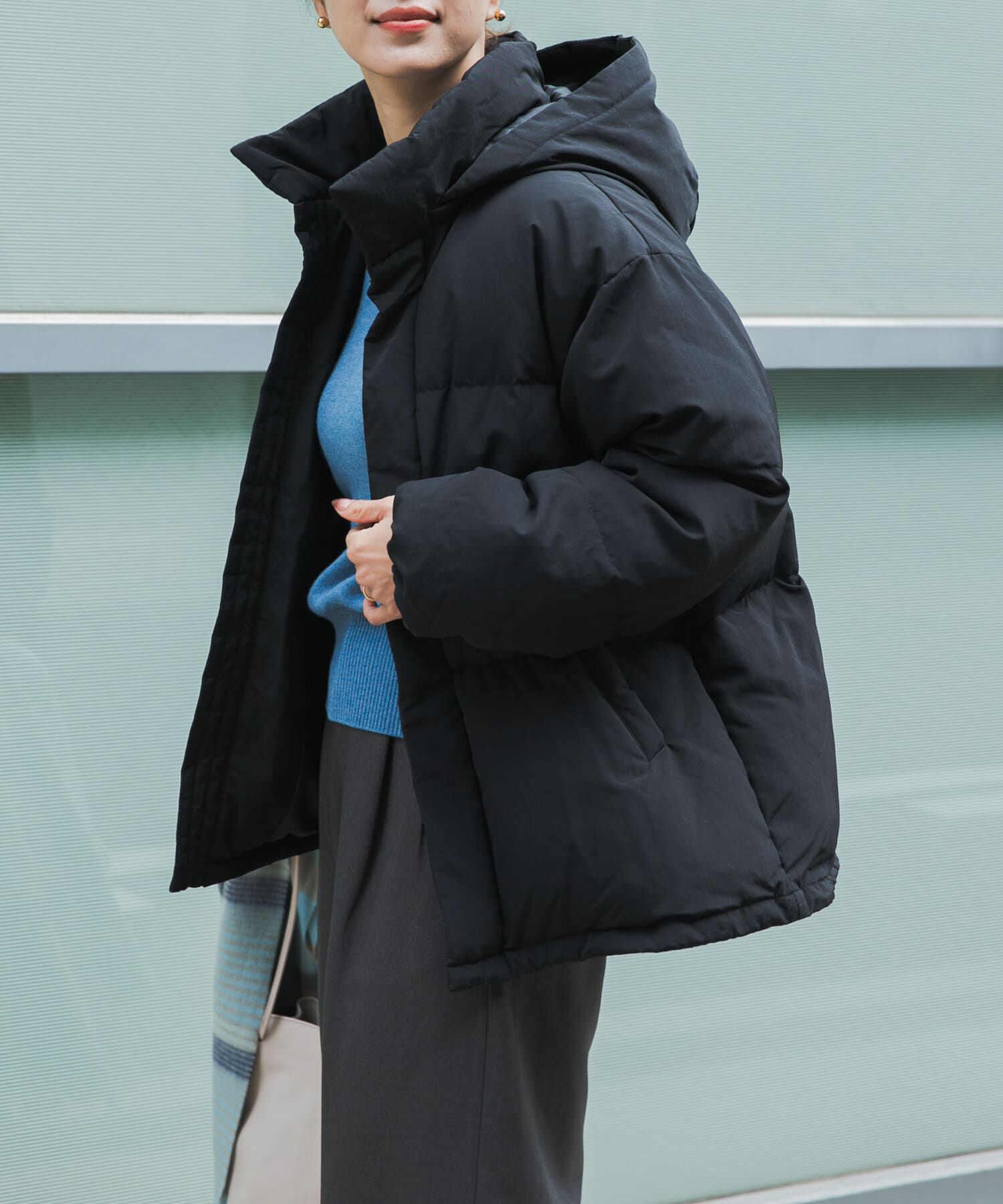 URBAN RESEARCH DOORS「ミドルダウンジャケット」|ダウン|