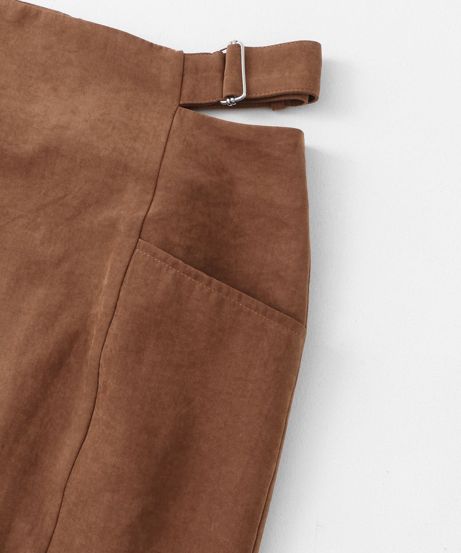  「ウエストオープンIラインスカート」|スカート|