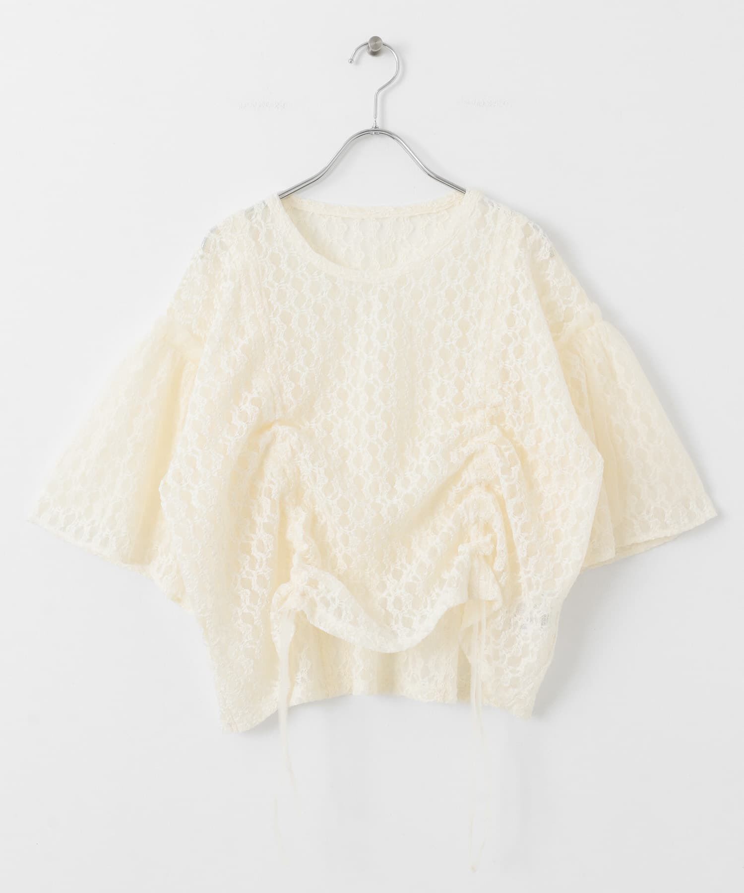  「ドロストレーストップス」|シャツ・ブラウス|